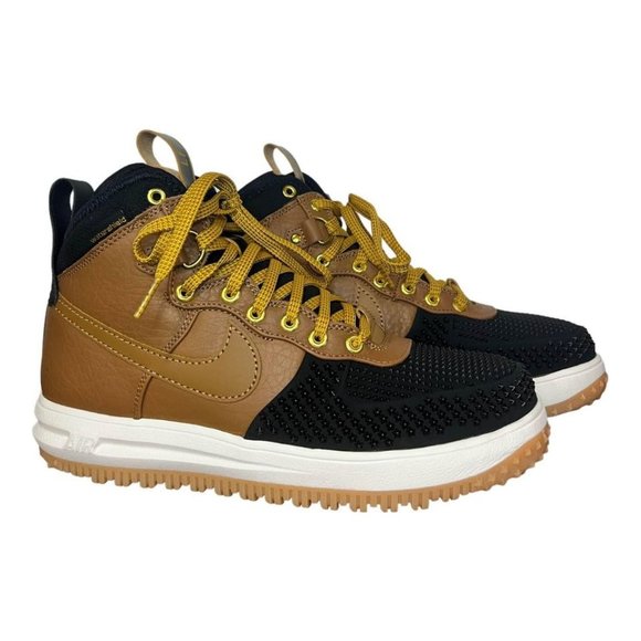 Nike Other - Nike Lunar Force 1 Duckboot Ale Brown Black 805899 202 Men Size 9 *NEW*